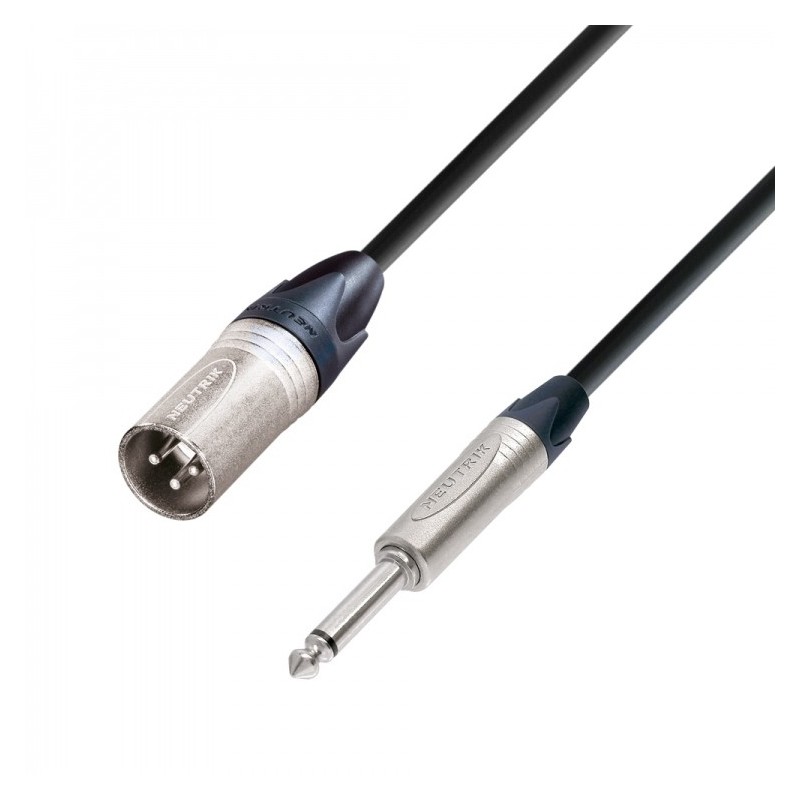 ADAM HALL K5MMP0500 - kabel jack mono - XLR męski 5m