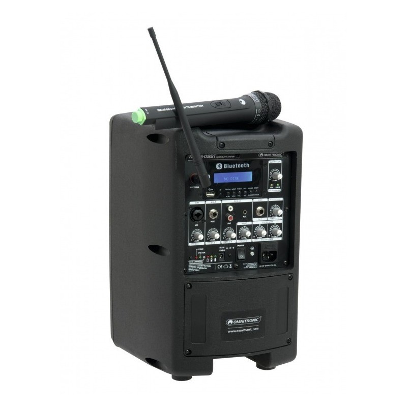 OMNITRONIC WAMS-08BT - Bezprzewodowy System Nagłaśniający
