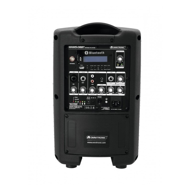 OMNITRONIC WAMS-08BT - Bezprzewodowy System Nagłaśniający