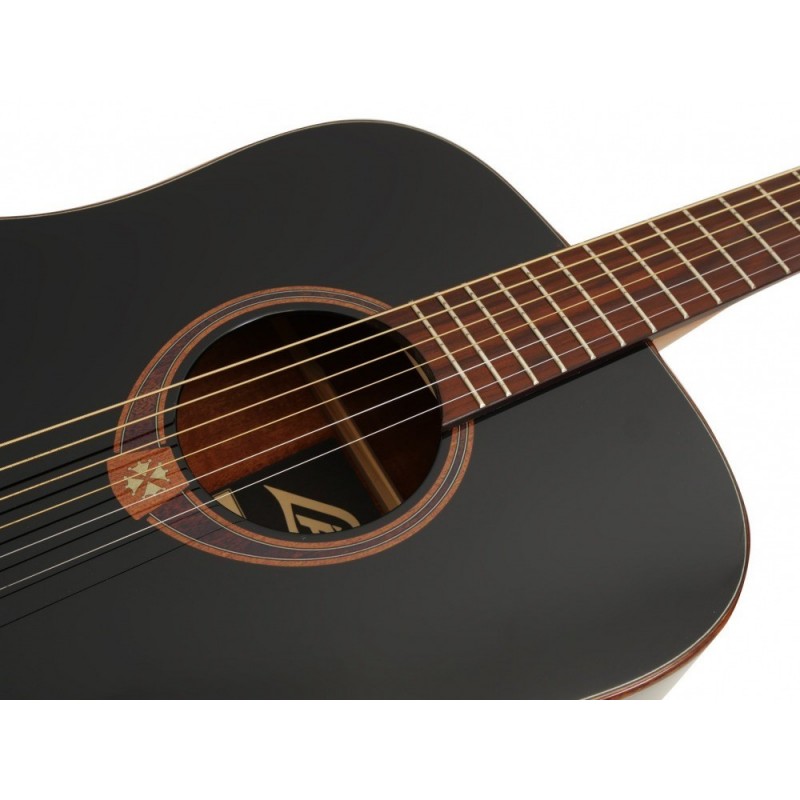 Lag T118D-BLK - gitara akustyczna Tamontane