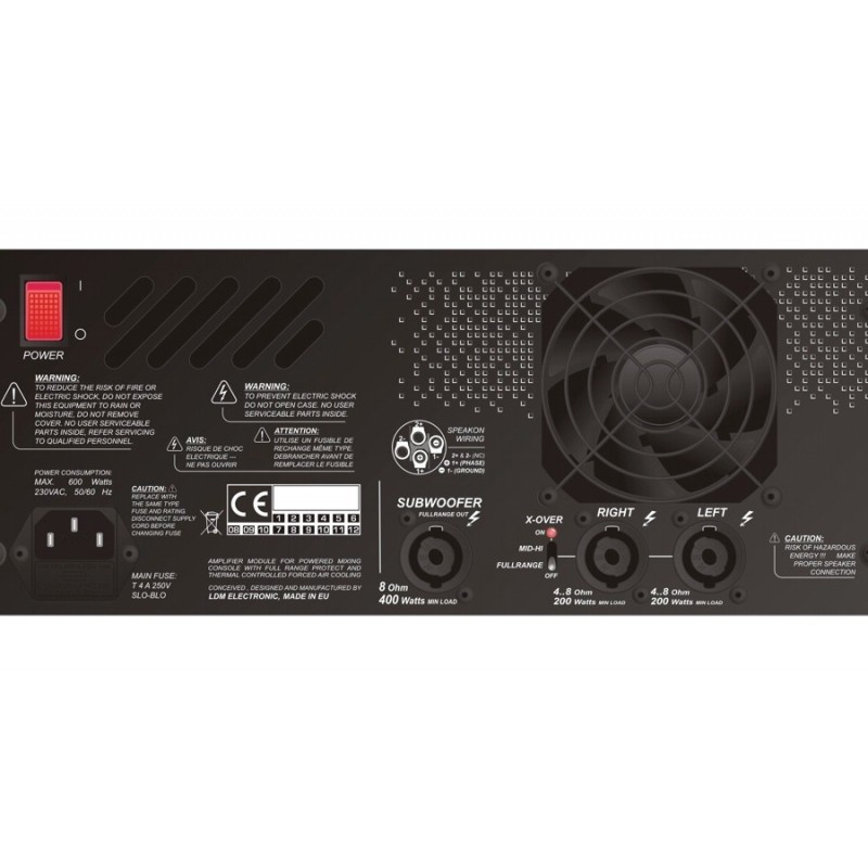 LDM SMX-408RX - powermikser