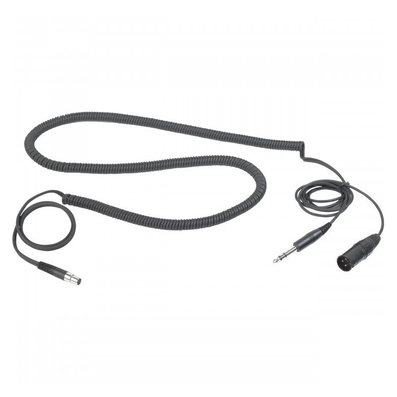 AKG MK HS Studio D - kabel: mini XLR 5pin - 3pin XLR męski, 1sls4 jack