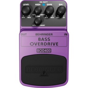 BEHRINGER BASS OVERDRIVE BOD400 - efekt basowy