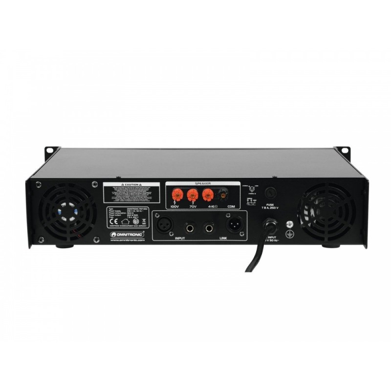 OMNITRONIC PAP-650 PA Amplifier - Wzmacniacz