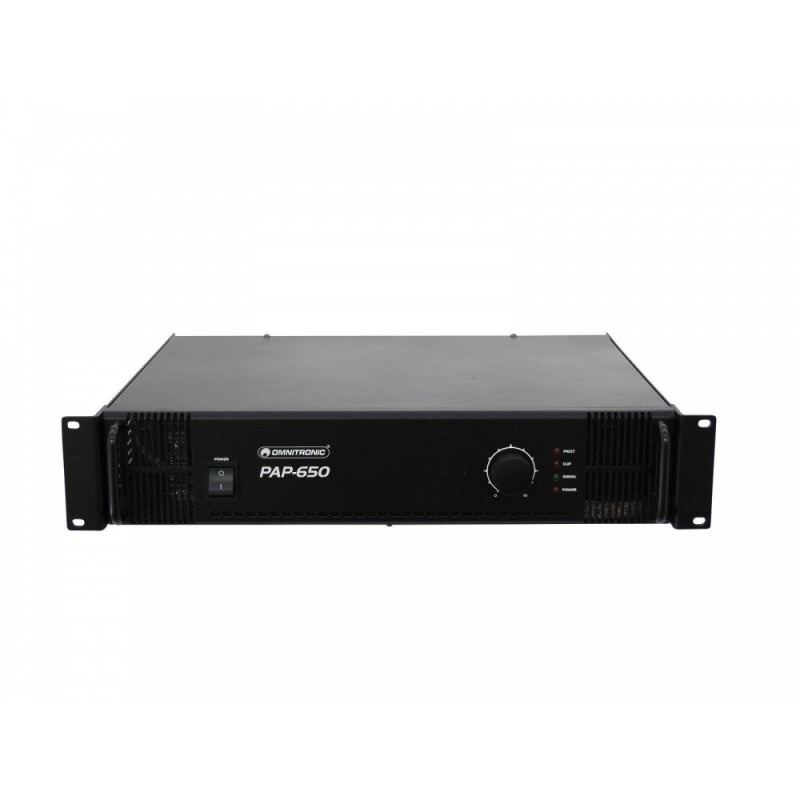 OMNITRONIC PAP-650 PA Amplifier - Wzmacniacz