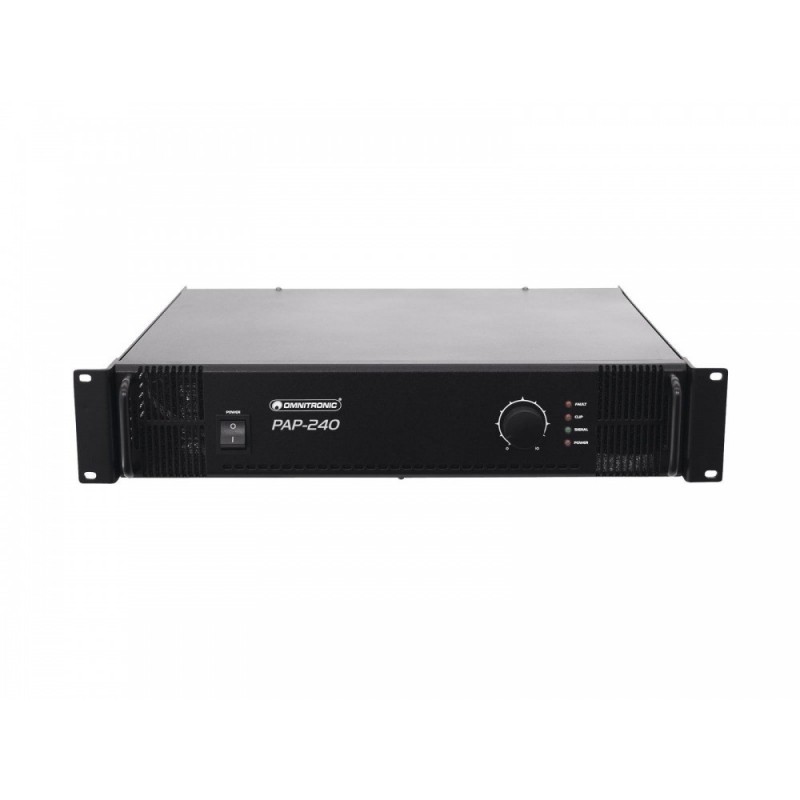 OMNITRONIC PAP-240 PA Amplifier - Wzmacniacz