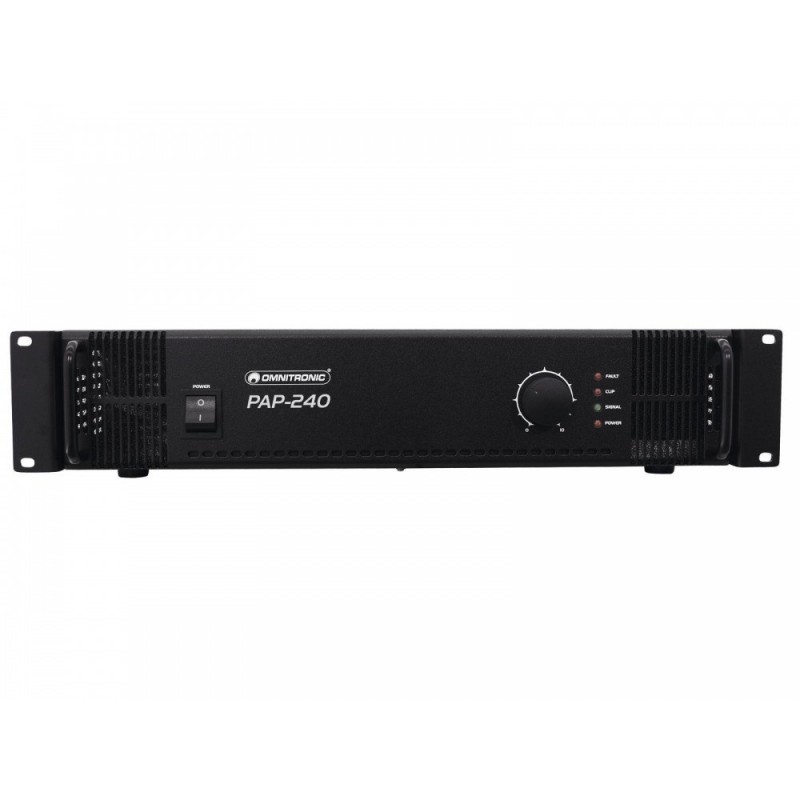 OMNITRONIC PAP-240 PA Amplifier - Wzmacniacz