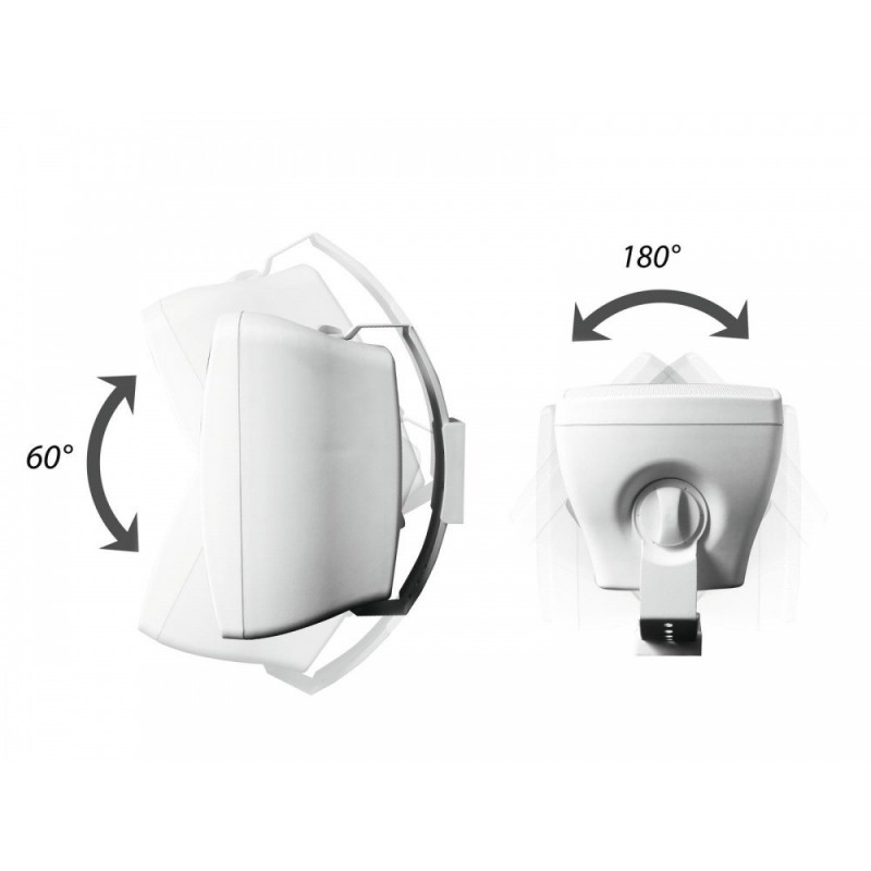 OMNITRONIC OD-5T 100V black 2x - Głośniki Instalacyjne