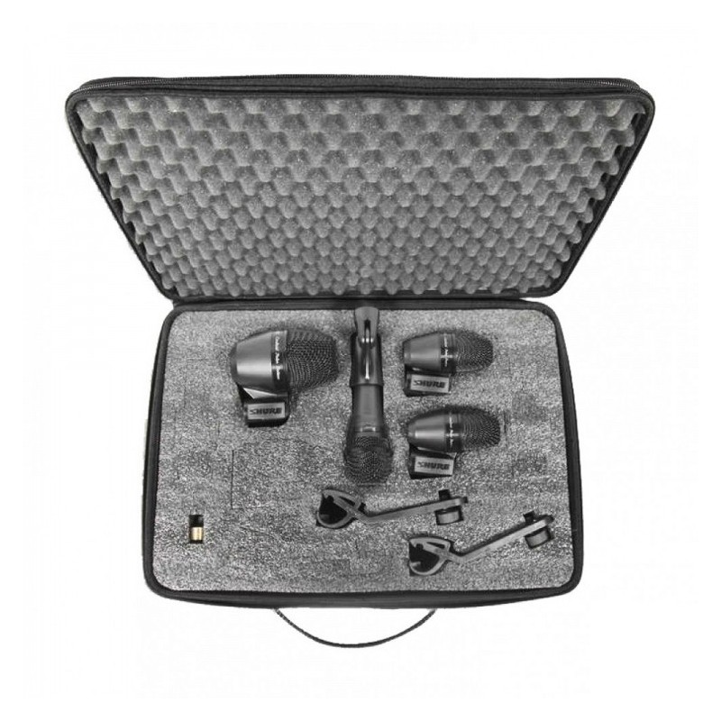 SHURE PGADRUMKIT4 - Zestaw mikrofonów perkusyjnych