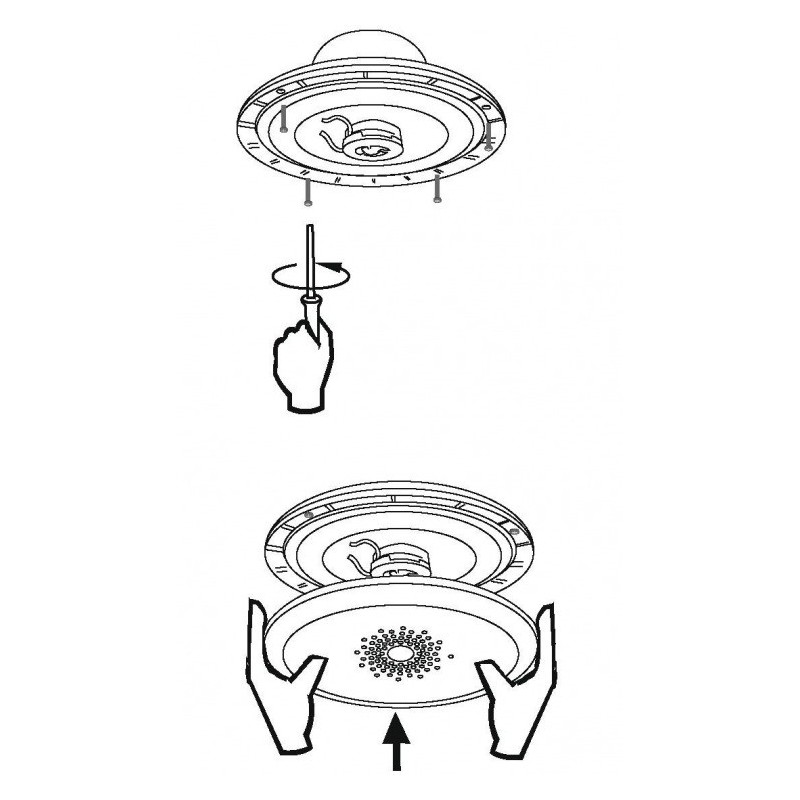 OMNITRONIC WF-6 Flush-Mount Speaker - Głośnik Instalacyjny