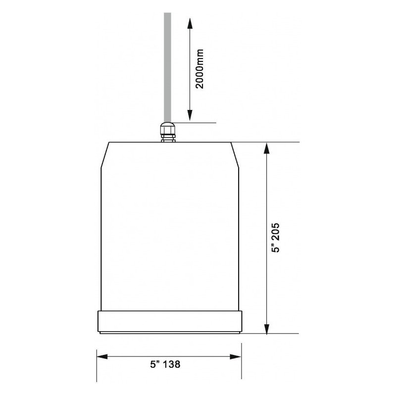 OMNITRONIC WP-10W - Głośnik Sufitowy