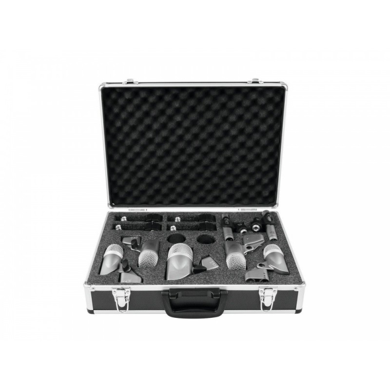 Omnitronic MIC 77-7LMH - Zestaw Mikrofonów Perkusyjnych