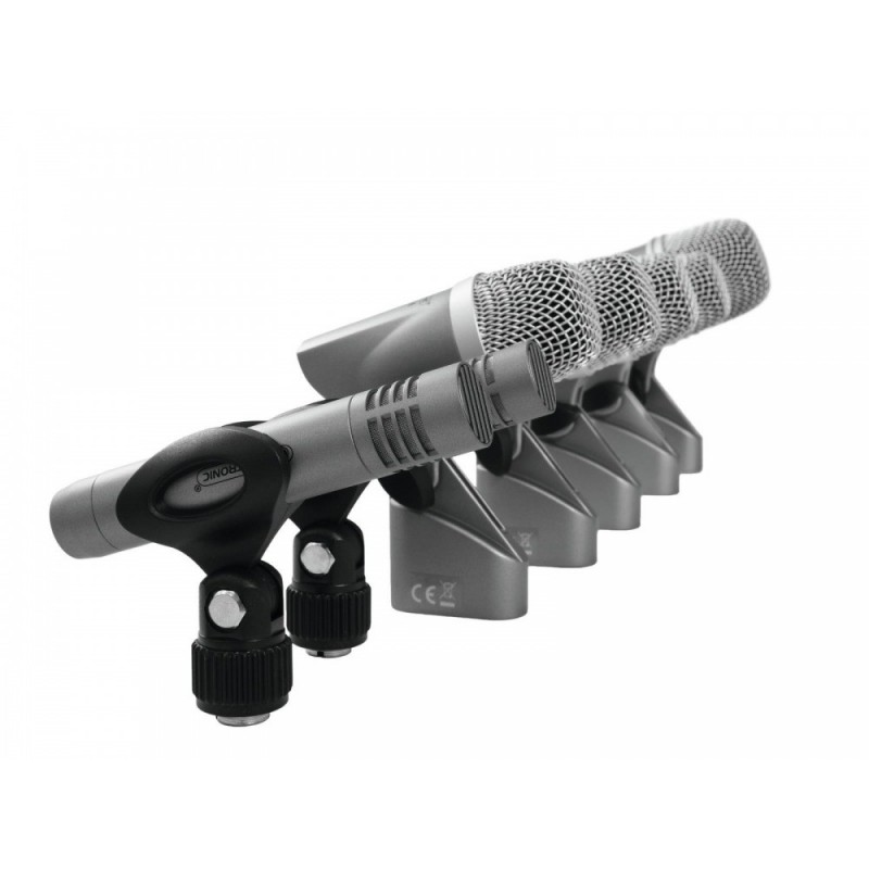 Omnitronic MIC 77-7LMH - Zestaw Mikrofonów Perkusyjnych
