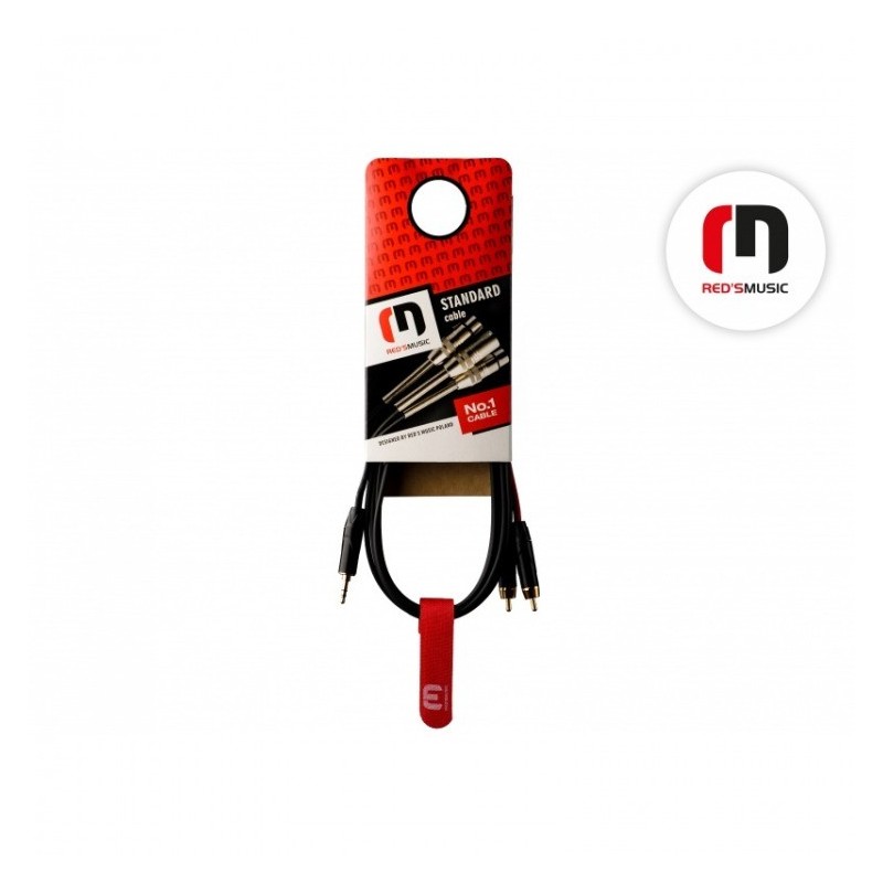 REDS AU1630 BX - kabel audio mJssls2RCA 3 m
