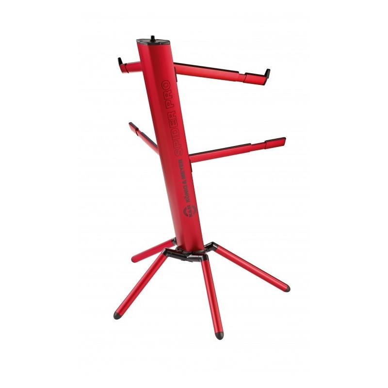 KONIG & MEYER 18860 Spider Pro Red - statyw klawiszowy