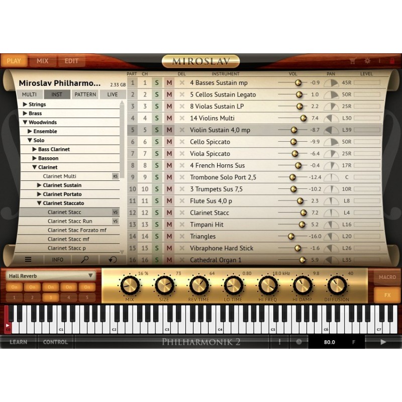 IK MULTIMEDIA Miroslav Philharmonik 2 - Instrument wirtualny
