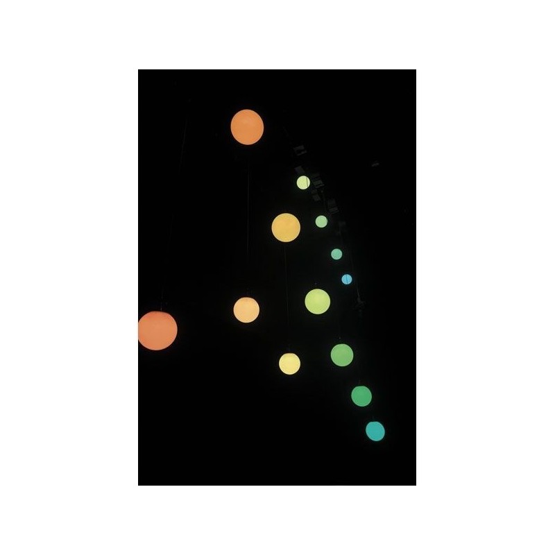 Showtec ILLUMILIFT RGBW - Wyciągarka z kulą LED