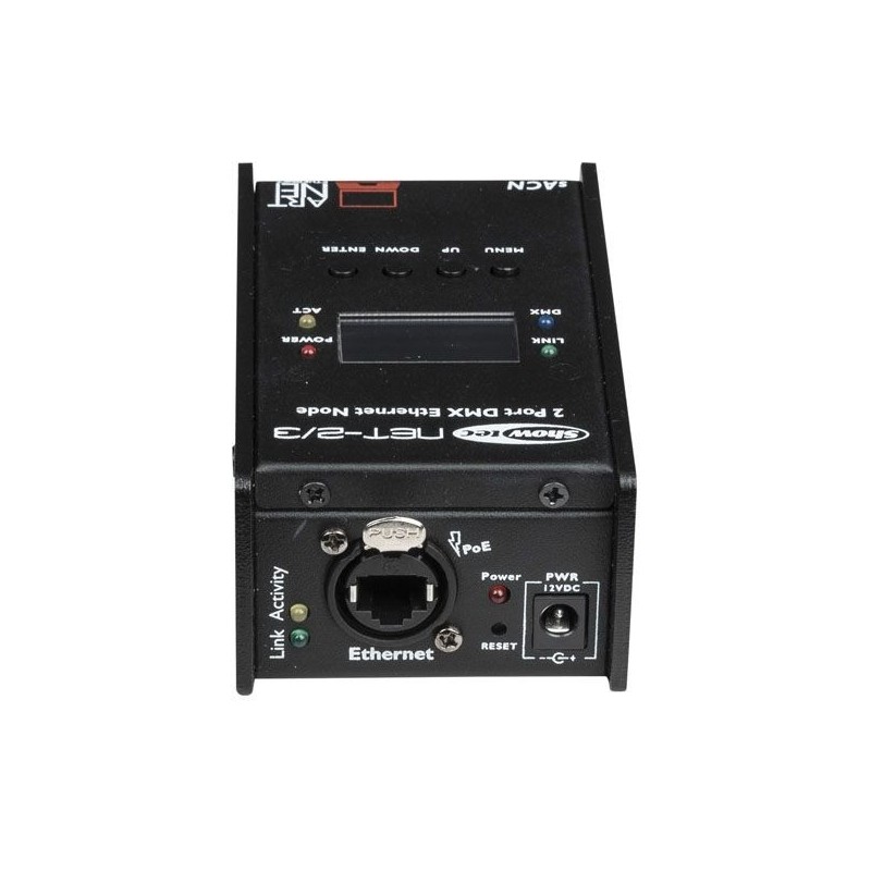 Showtec NET-2sls3 POCKET - Węzeł sieciowy