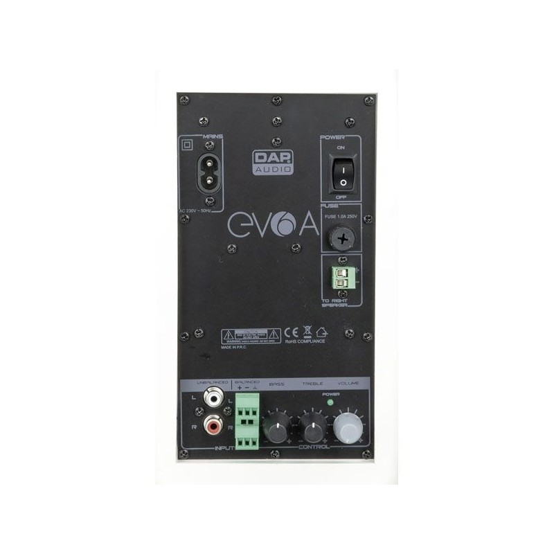 DAP EVO 6A White - Głośnik Instalacyjny