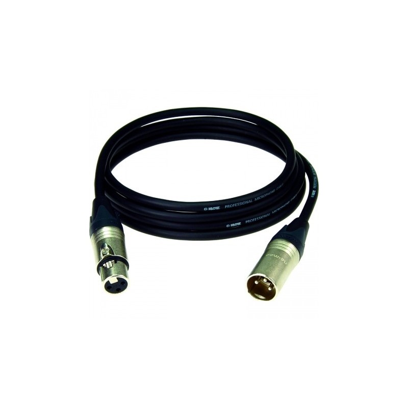 Klotz M1FM1N0200 - kabel XLR FslsM Neutrik 2m