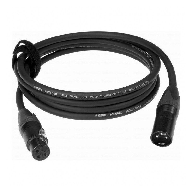 Klotz M5FM15 - kabel XLR FslsM Neutrik 15m