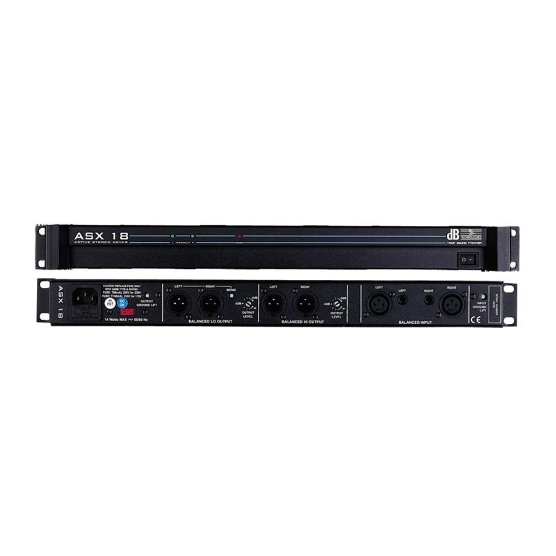 dB Technologies ASX 24 - zwrotnica aktywna