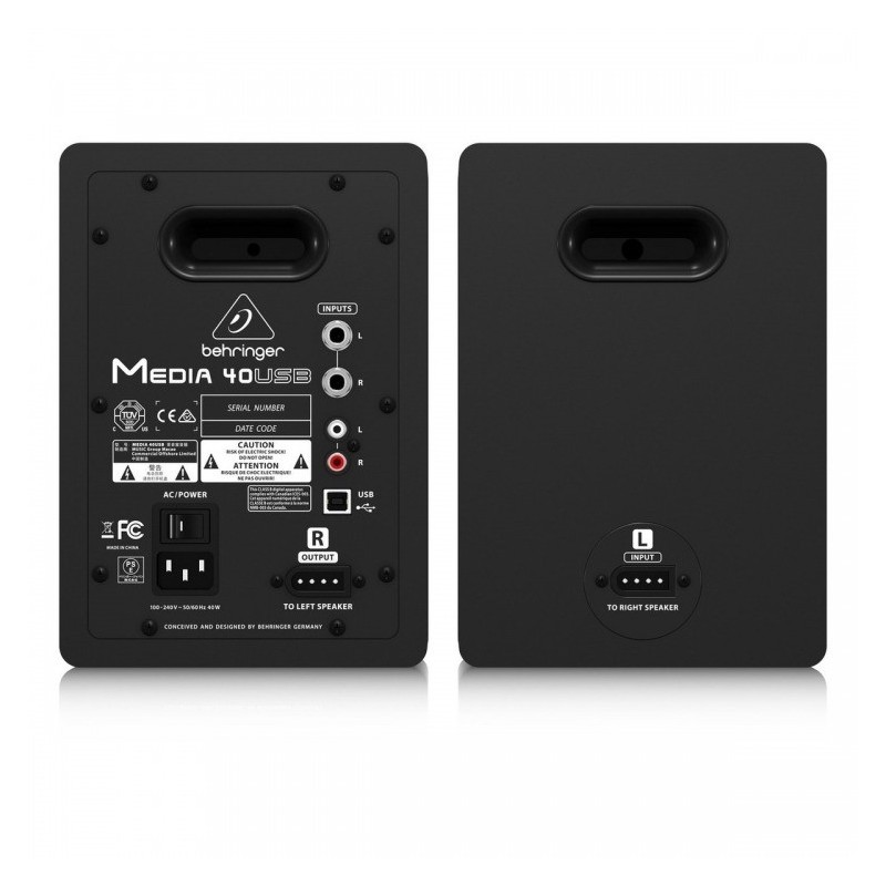 BEHRINGER Media 40USB - monitory studyjne [para]