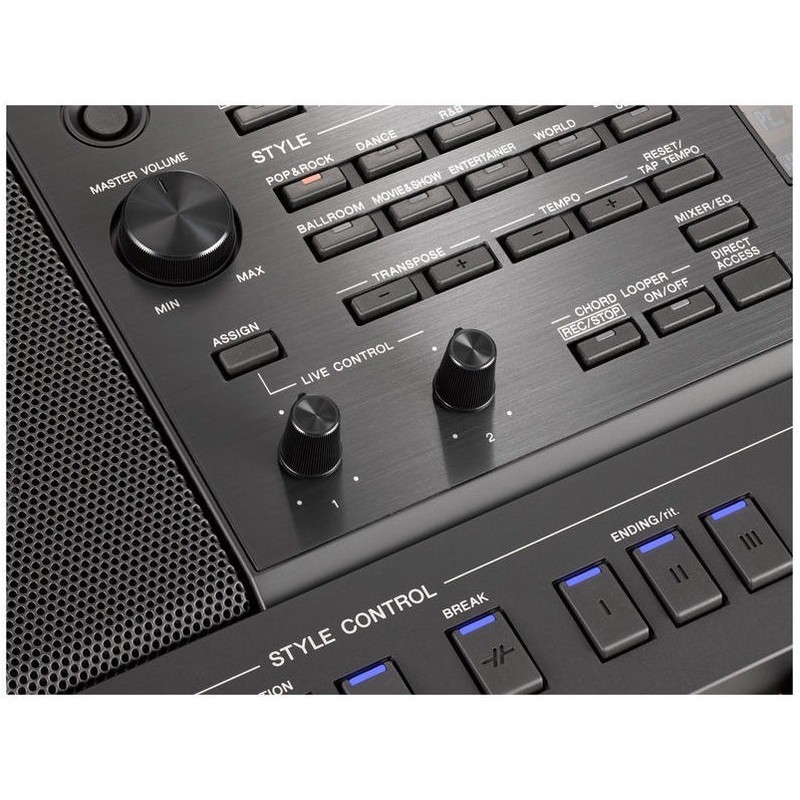 Yamaha PSR-SX900 knobs
