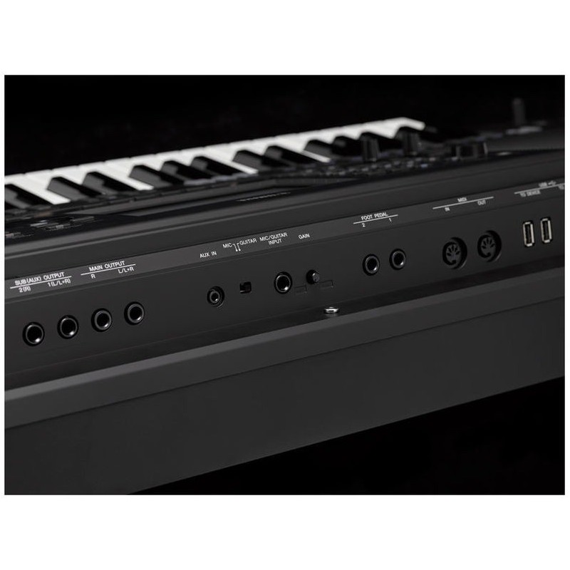 Yamaha PSR-SX900 inputs