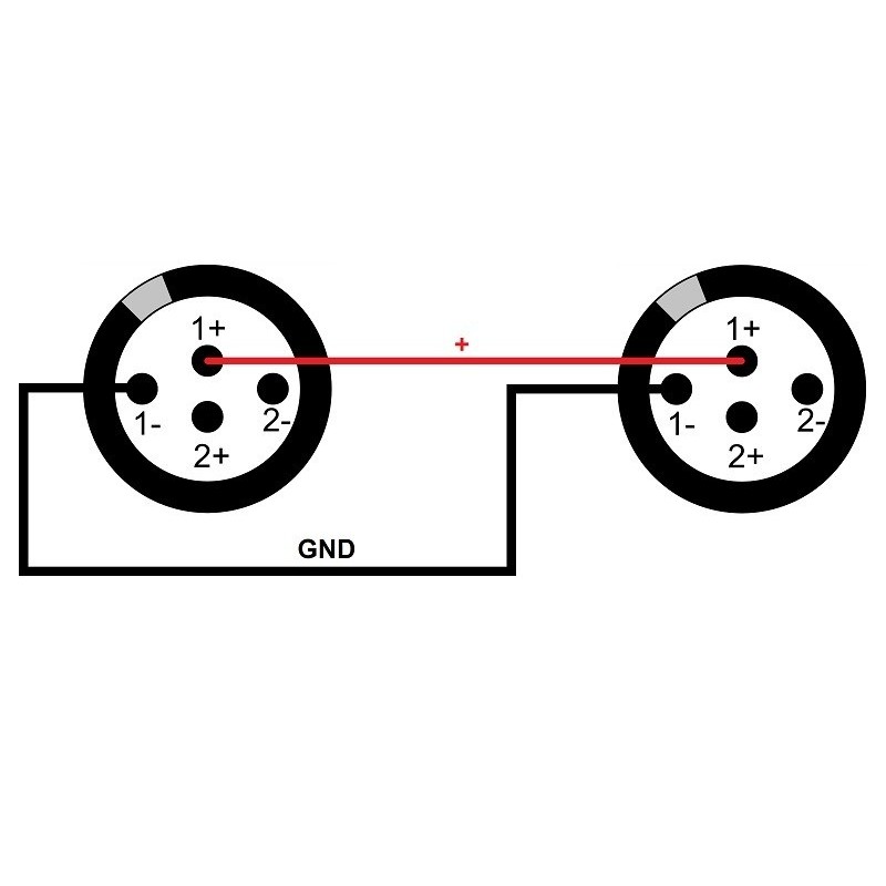 REDS SP23100 - kabel kolumnowy 10m