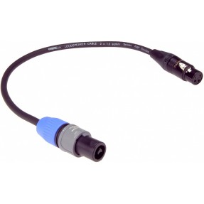 Klotz SCASF030 - kabel głośnikowy 0.3m