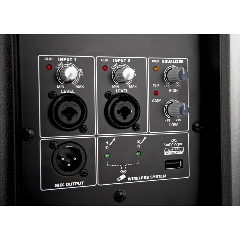 Behringer Eurolive B115D - back panel