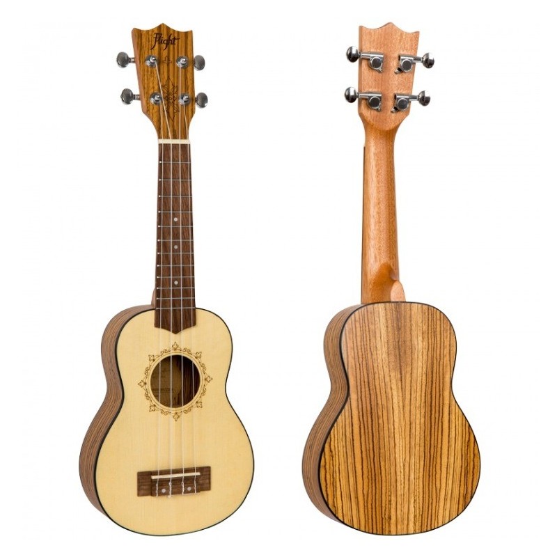 FLIGHT DUS320 SPslsZEB - ukulele sopranowe z pokrowcem