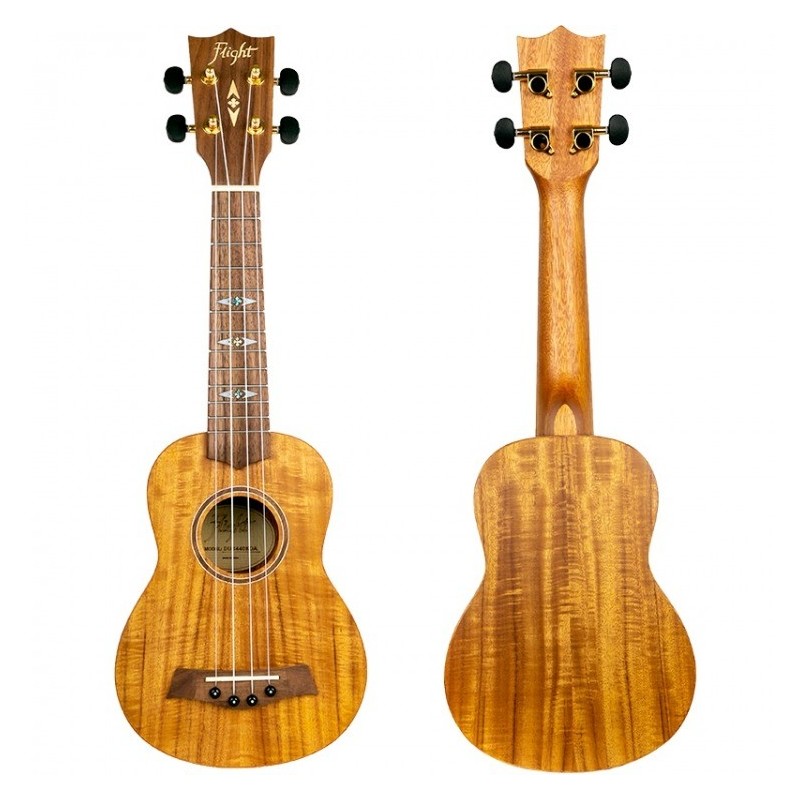 FLIGHT DUS440 KOA - ukulele sopranowe z pokrowcem