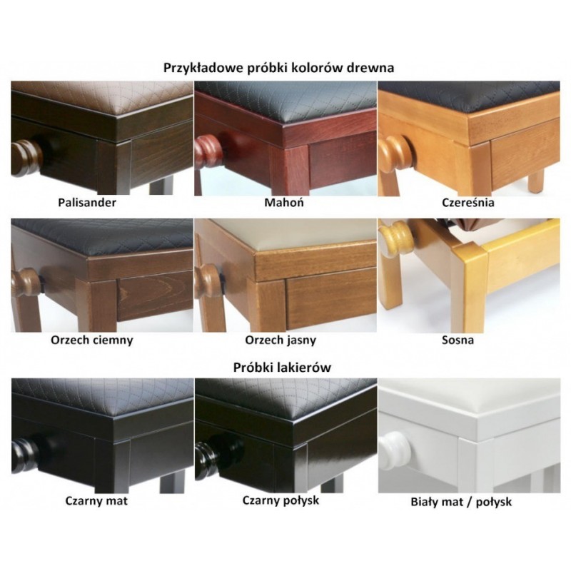 E-Kali SONATA 13.13.28 - Ława do pianina