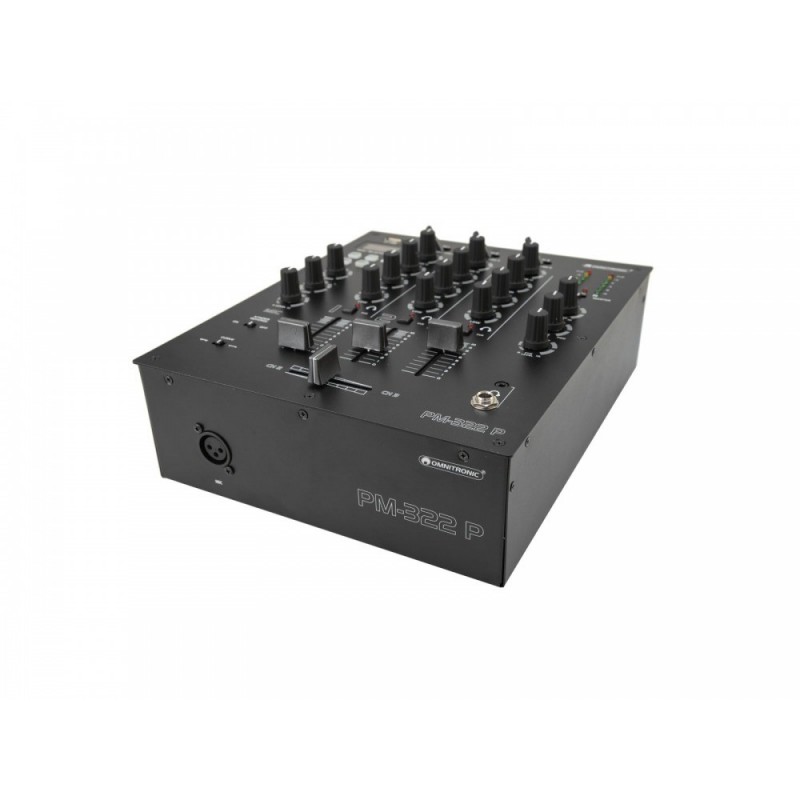 OMNITRONIC PM-322P - mikser DJ, Bluetooth, MP3