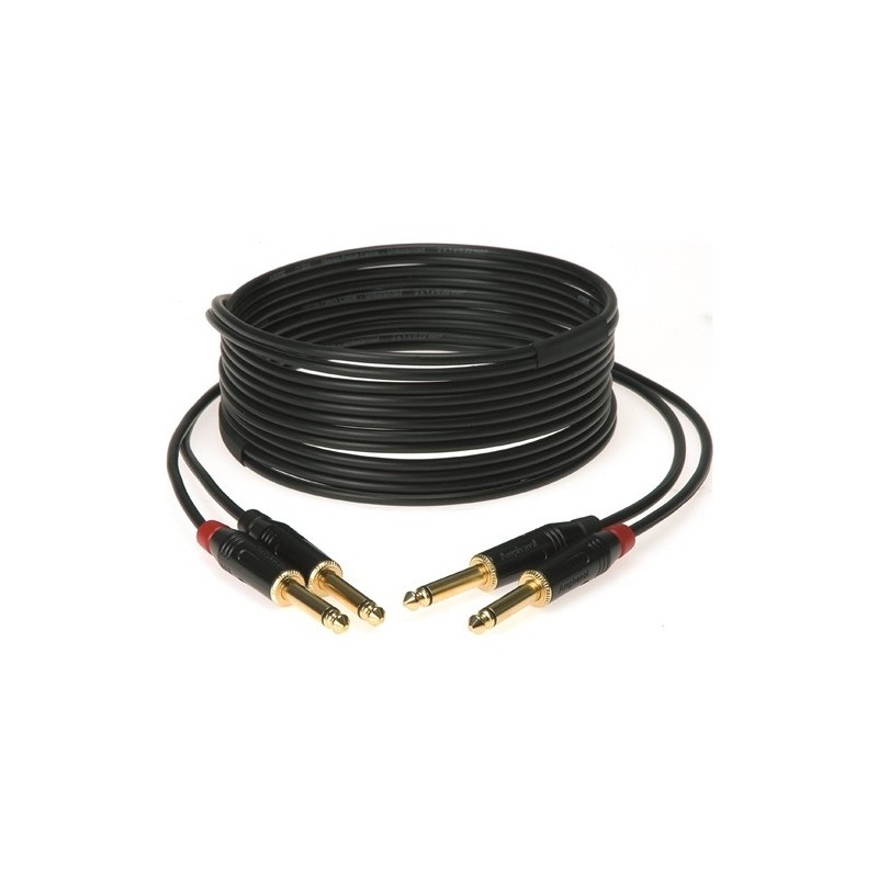 KLOTZ KMPP0600 - kabel instrumentalny 2x2 Jack 6m
