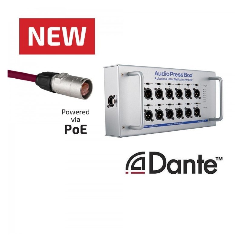 AudioPress Box APB-112 SB-D - moduł Pressbox Dante