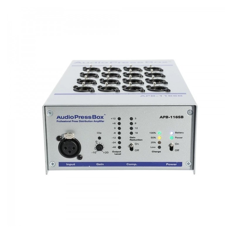 AudioPress Box APB-116 SB - aktywny moduł Pressbox