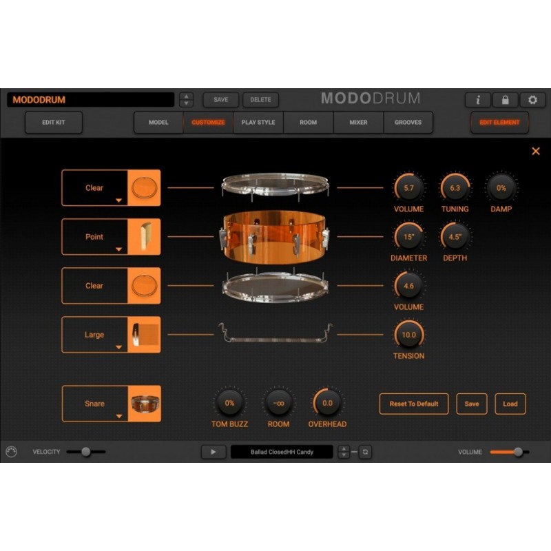 IK MULTIMEDIA MODO DRUM - Wtyczka VST perkusyjna