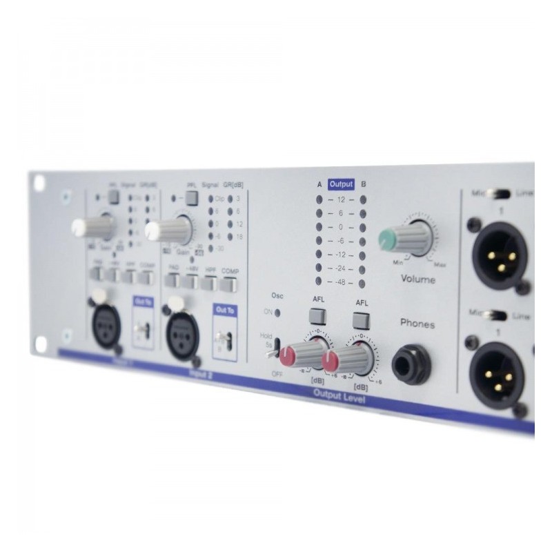 AudioPressBox APB-208 R control panel