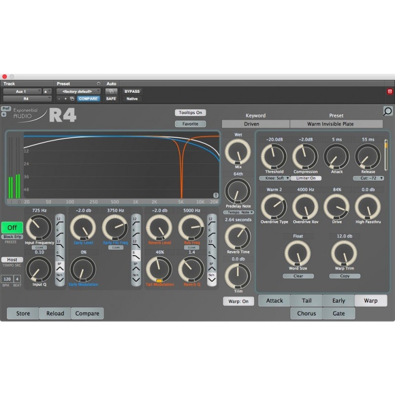 Exponential Audio R4 gui