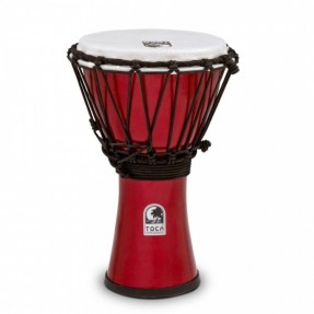 TOCA TO803289 Freestyle II 7'' Metallic Red TFCDJ-7MR - Djembe