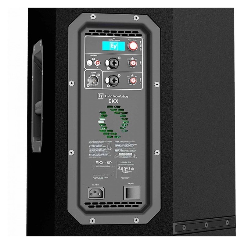 Electro Voice EKX-15P - control panel