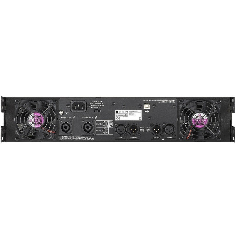 Dynacord L1300-FD - back