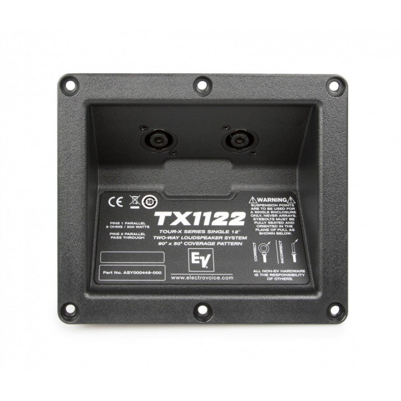 Electro Voice TX1122 - inputs