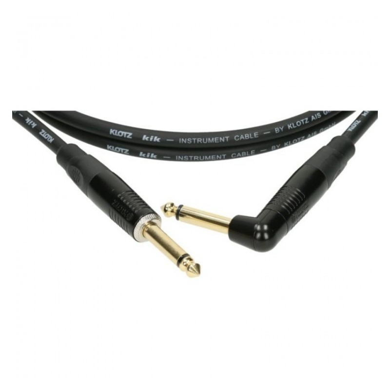 Klotz KIKKG6.0PRSW - kabel audio Jack - Jack kątowy 6m