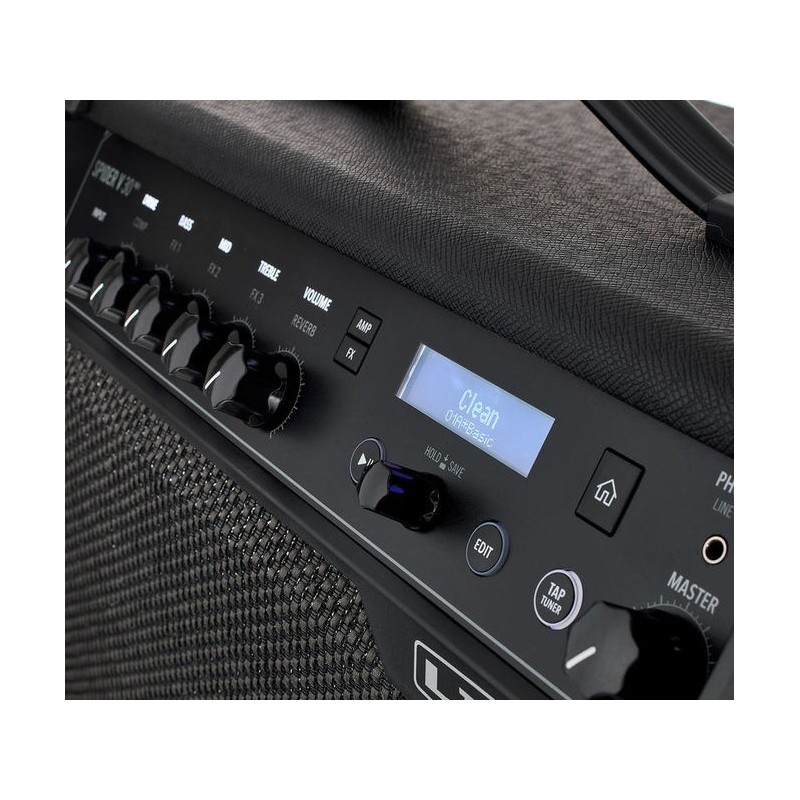 Line 6 Spider V 30 MkII - display