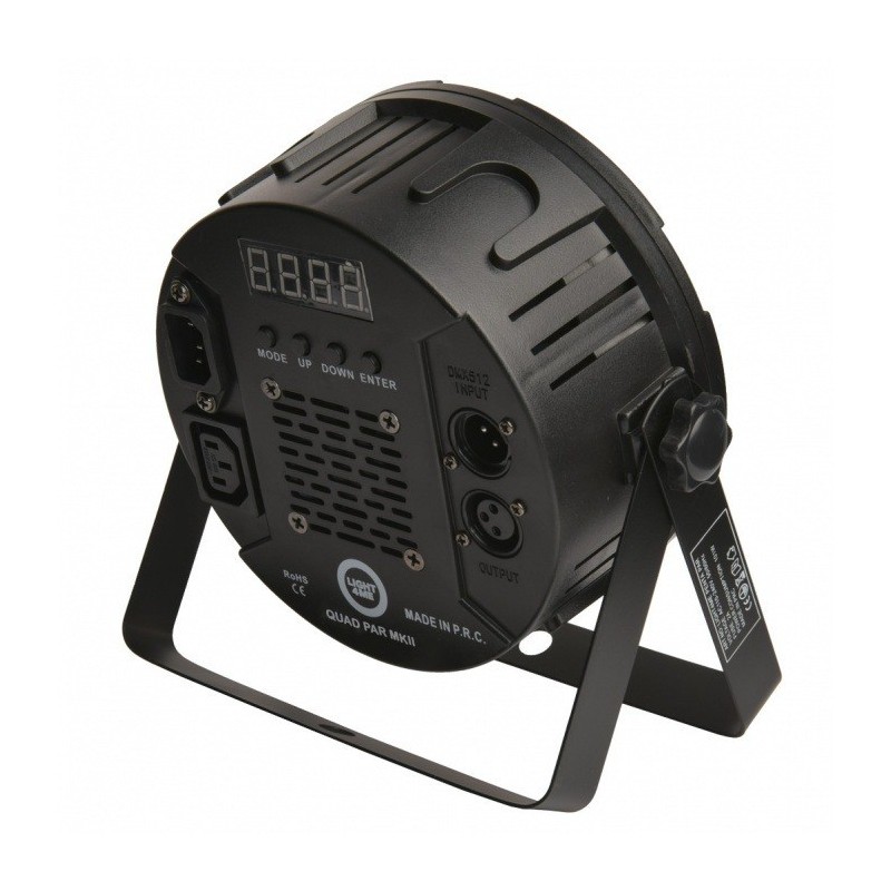 LIGHT4ME Quad PAR 8x10W MKII RGBW - par led slim