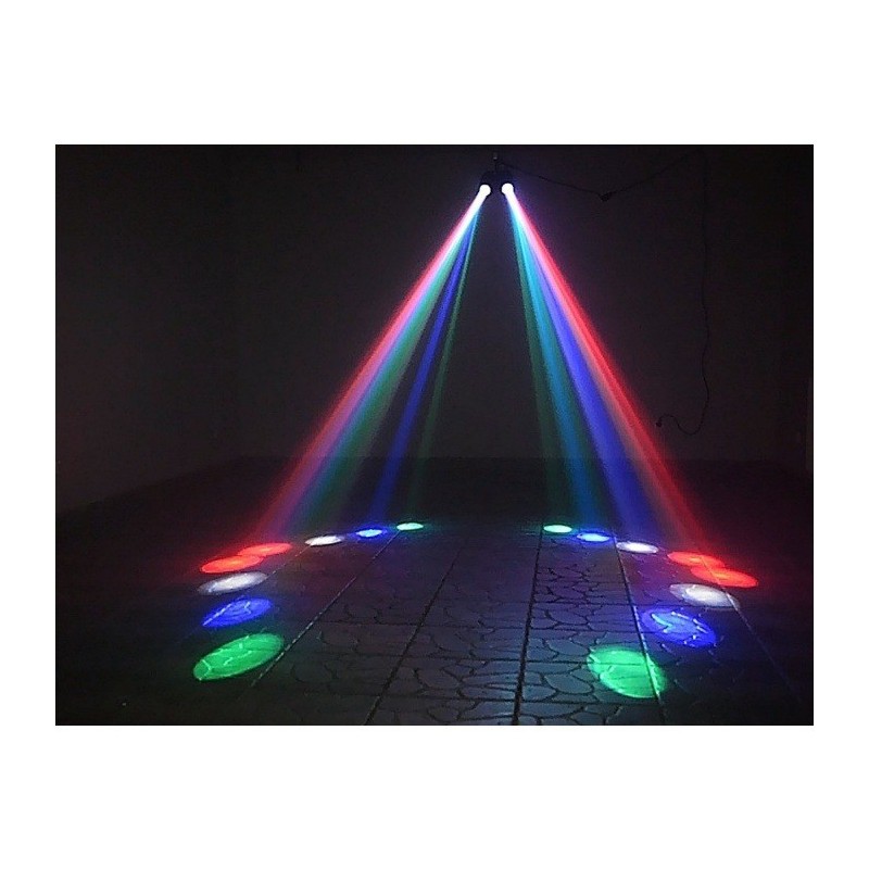 LIGHT4ME Airship 2 - mocny efekt LED podwójny flower